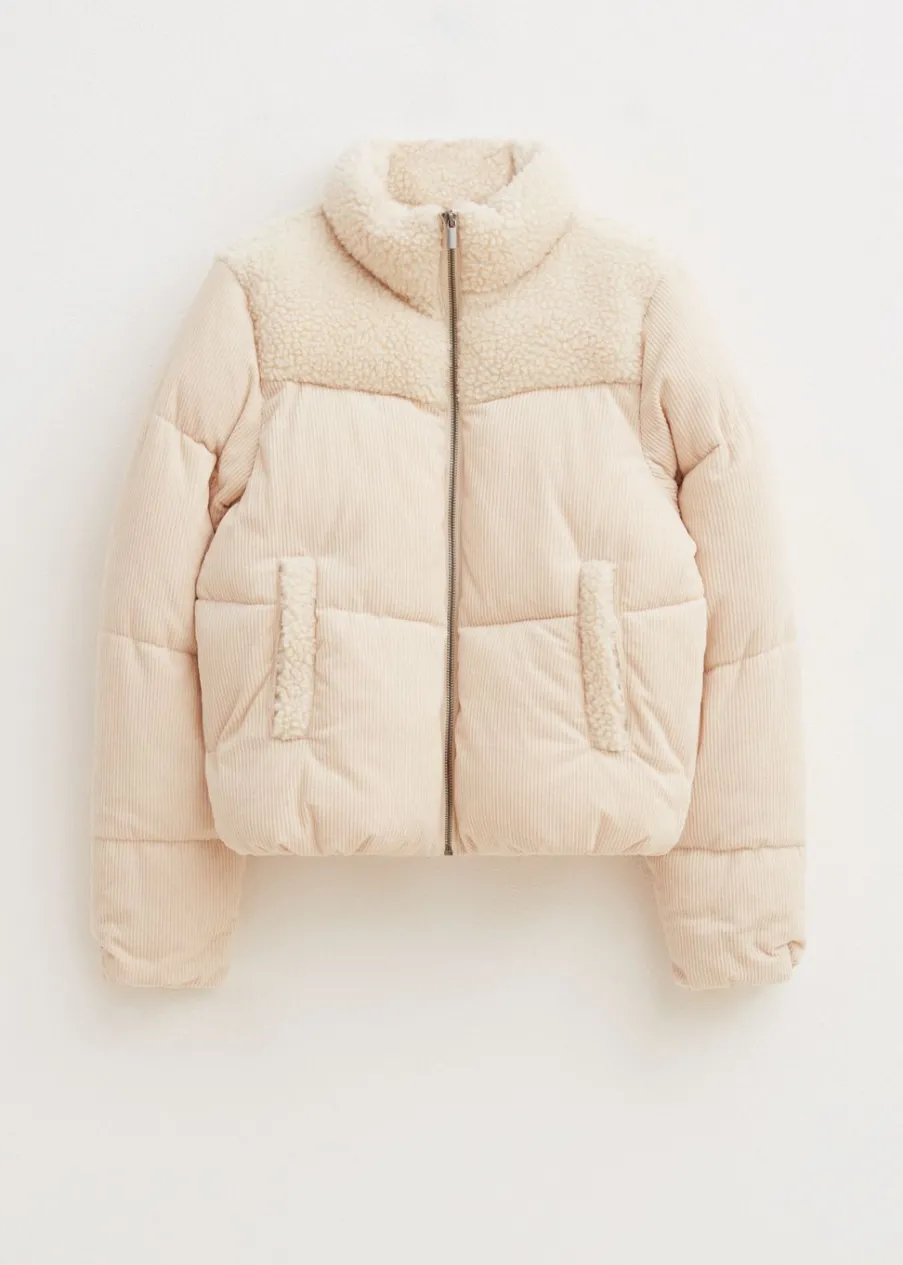 The Sting Jas met ribstructuur<DAMES Jassen