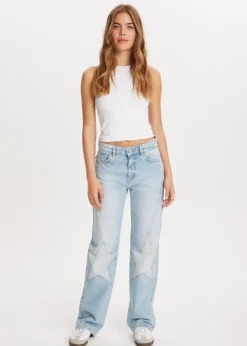 The Sting Jeans met sterren<DAMES Jeans