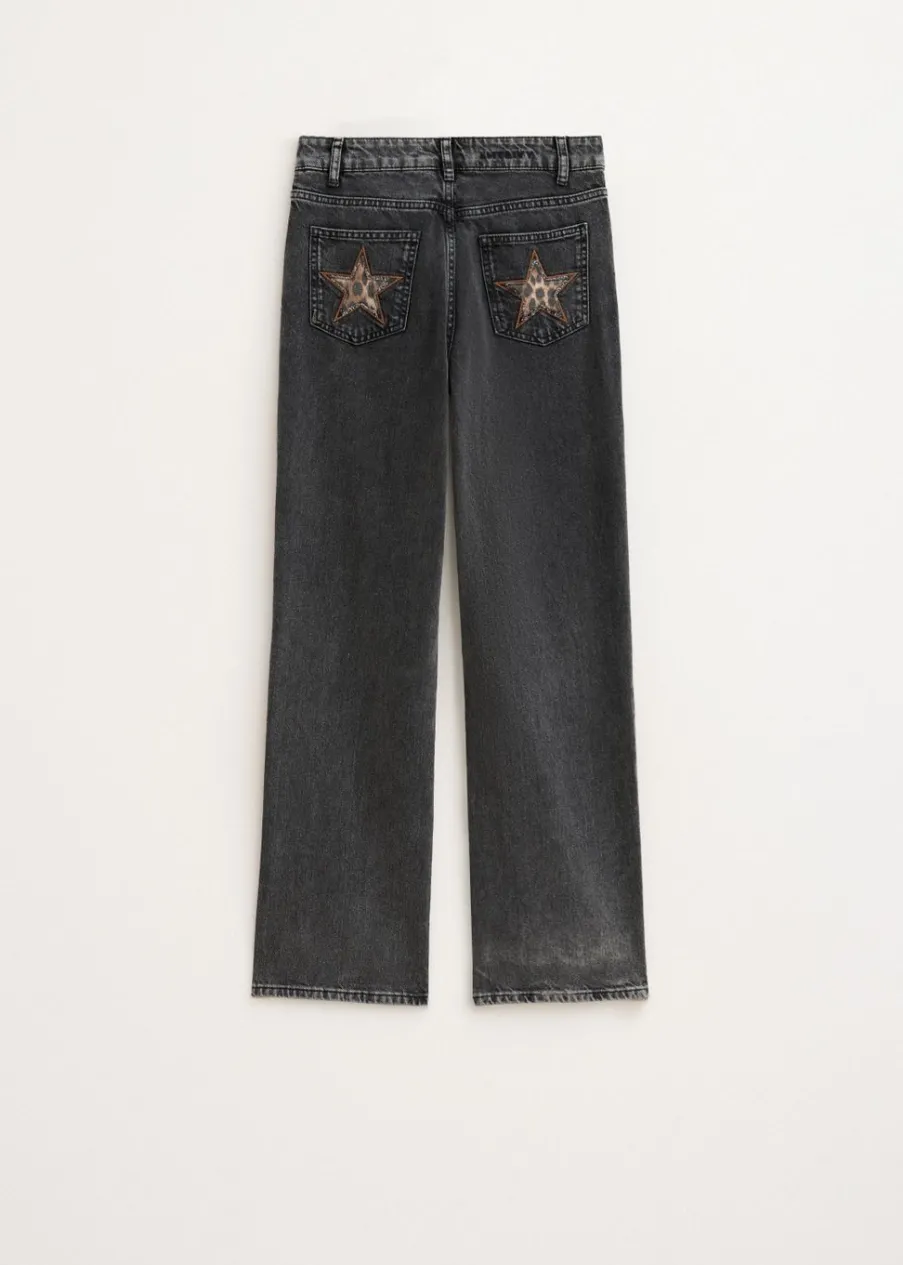 The Sting Jeans met sterren achterzakken<DAMES Jeans