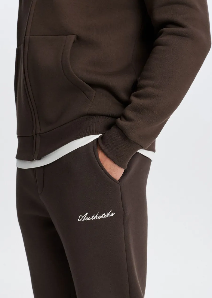 The Sting Joggingbroek met merk<Heren Broeken