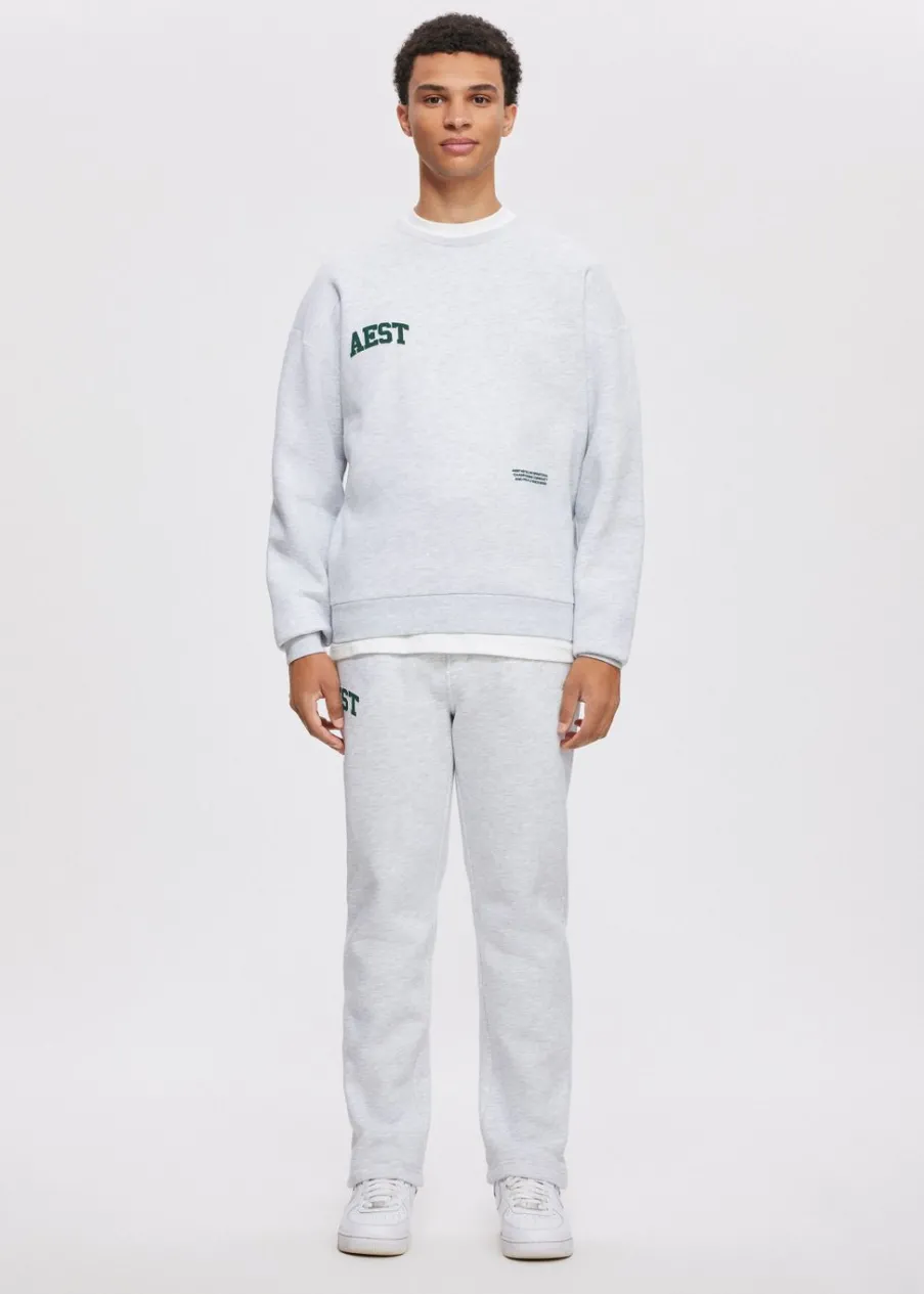 The Sting Joggingbroek met merk<Heren Broeken