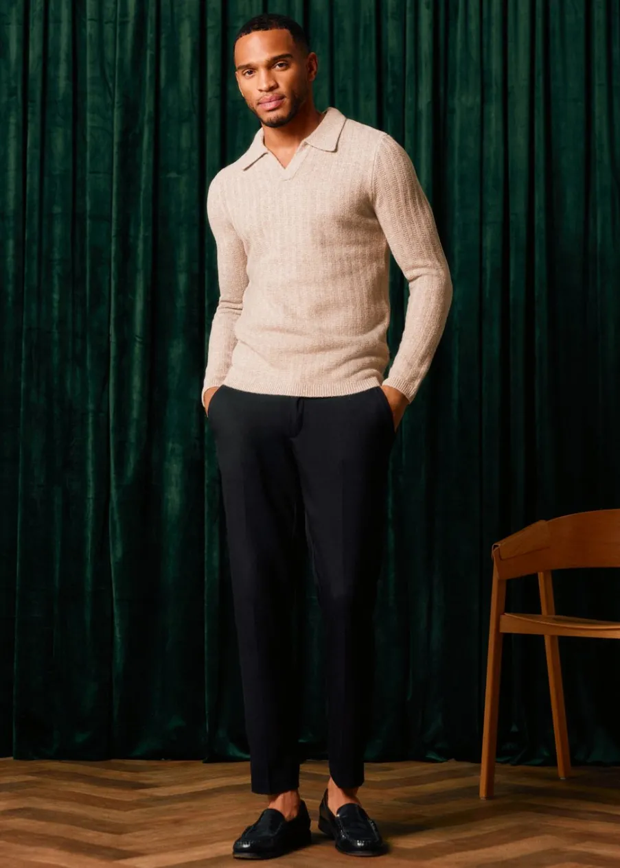 The Sting Johnny polo met structuur<Heren Polo's|Truien En Vesten