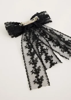 The Sting Kanten haarclip met strik<DAMES Haaraccessoires