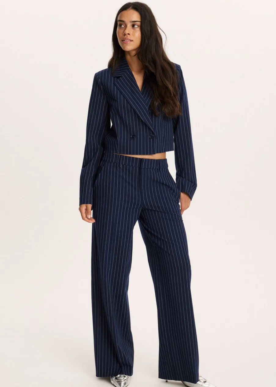 The Sting Korte blazer met strepen<DAMES Blazers En Gilets