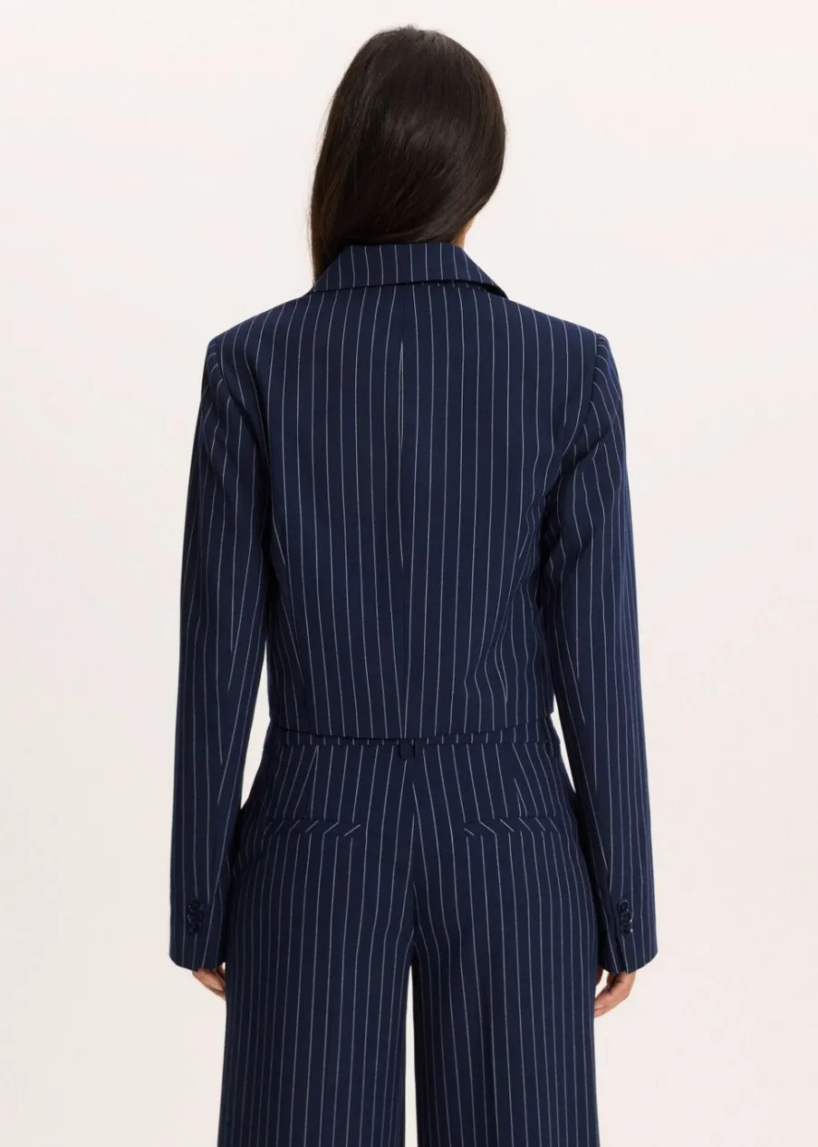 The Sting Korte blazer met strepen<DAMES Blazers En Gilets