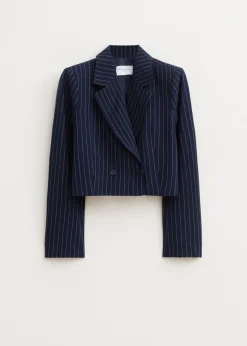 The Sting Korte blazer met strepen<DAMES Blazers En Gilets