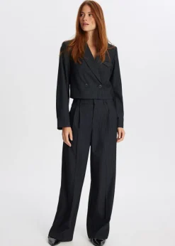 The Sting Korte blazer met strepen<DAMES Blazers En Gilets