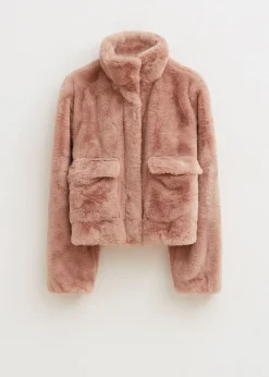 The Sting Korte faux fur jas<DAMES Jassen