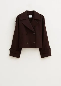 The Sting Korte wolmix jas<DAMES Jassen