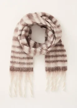 The Sting Lange gestreepte sjaal<DAMES Sjaals