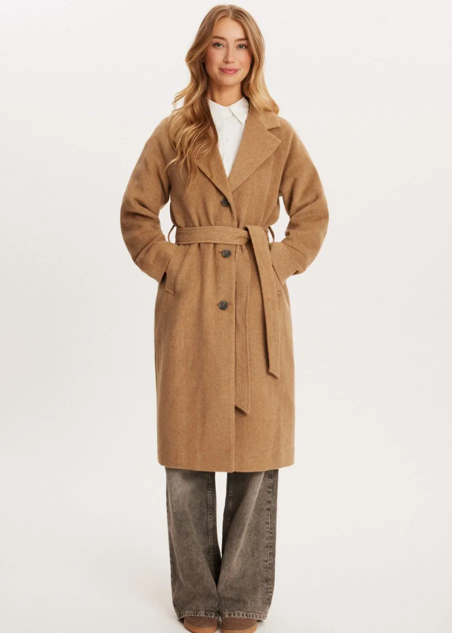 The Sting Lange jas van wolmix<DAMES Jassen