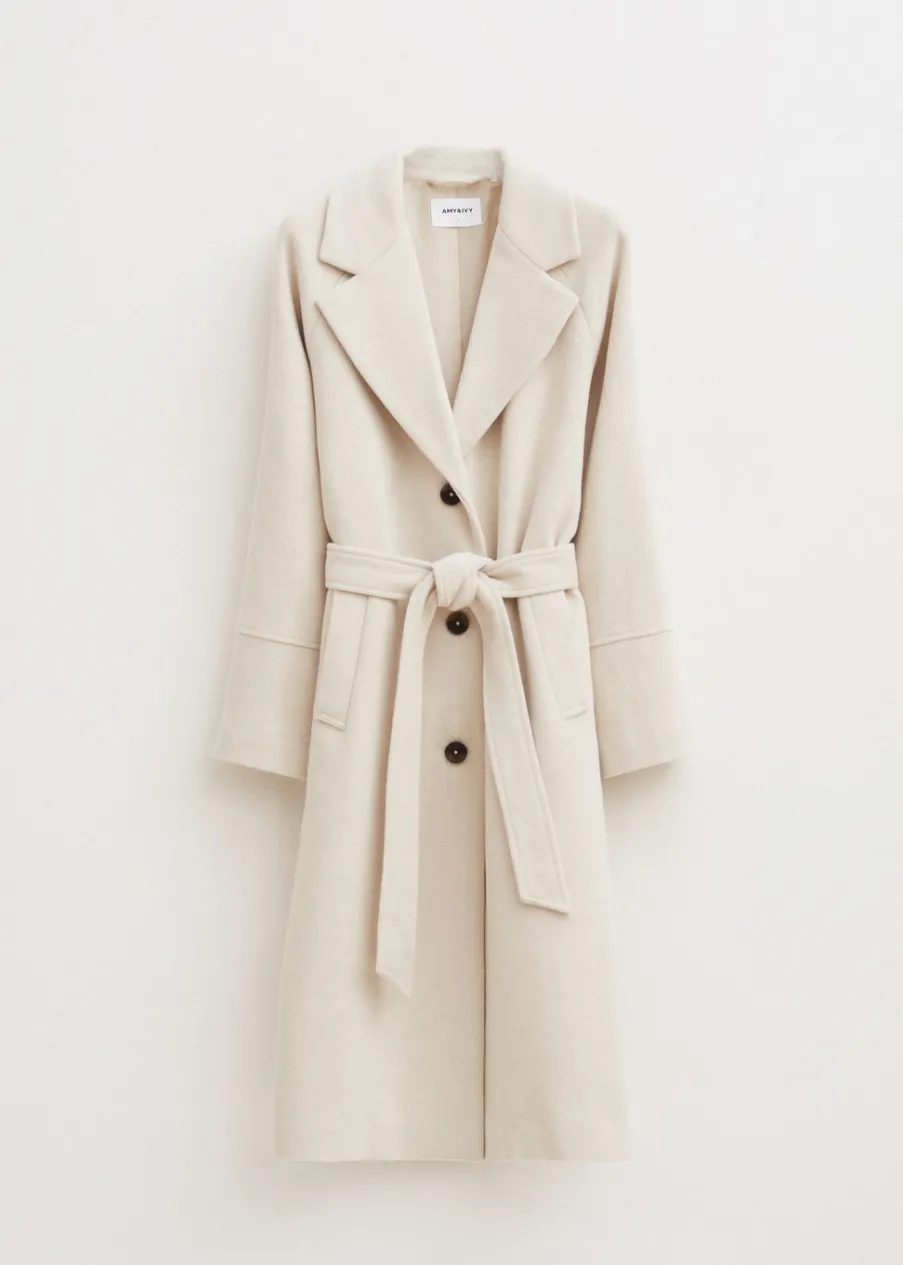 The Sting Lange jas van wolmix<DAMES Jassen