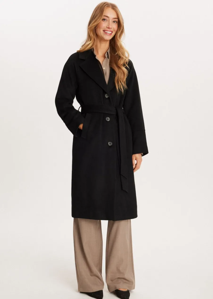 The Sting Lange jas van wolmix<DAMES Jassen