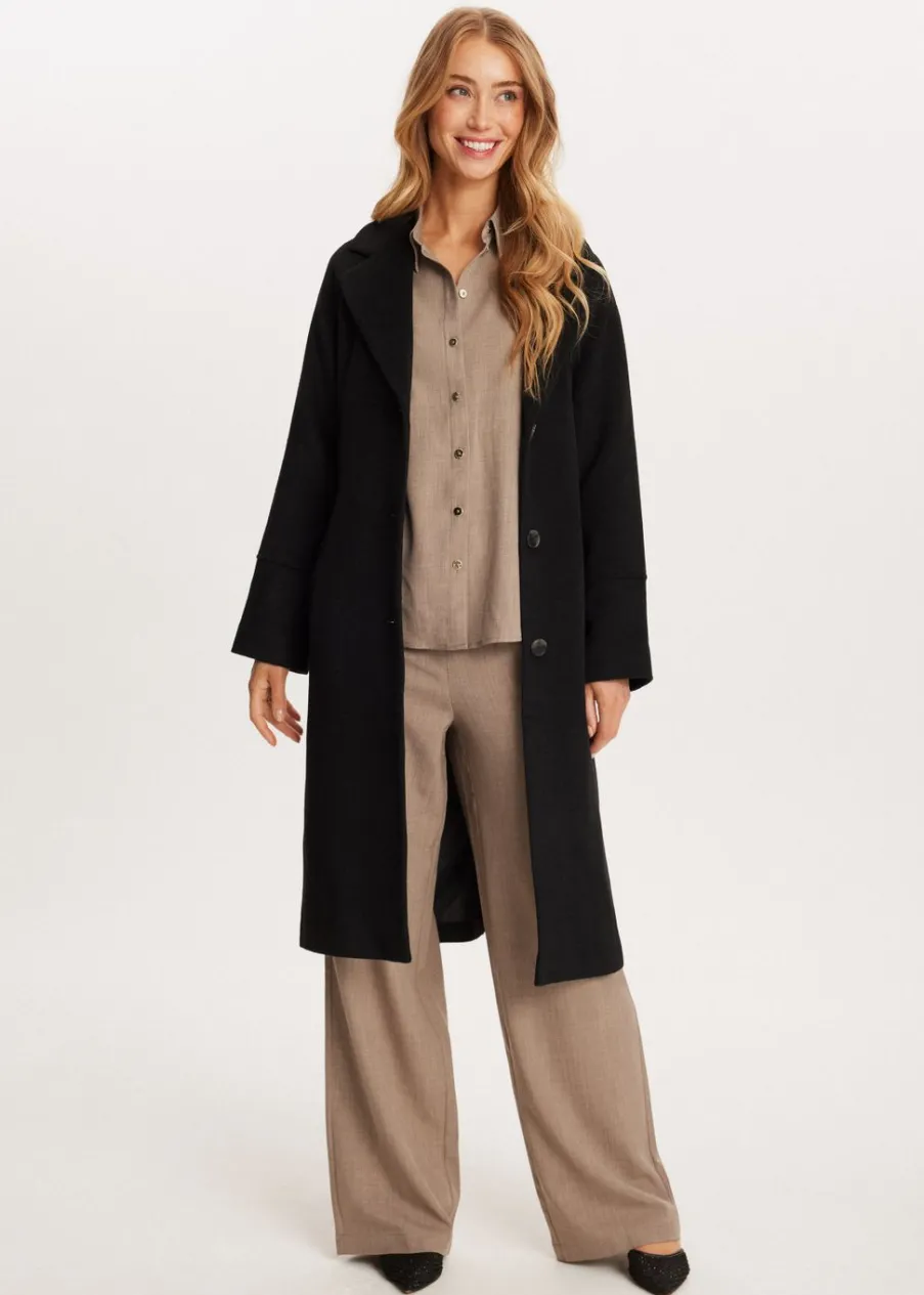 The Sting Lange jas van wolmix<DAMES Jassen