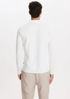 The Sting Lange mouwen polo met rits<Heren Polo's|T-Shirts