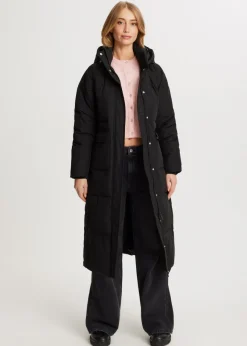 The Sting Lange puffer jacket<DAMES Jassen