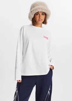The Sting Longsleeve met ski print<DAMES T-Shirts