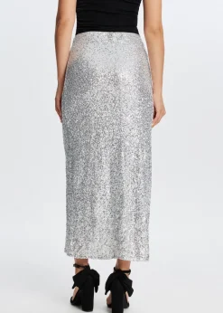 The Sting Maxi rok met pailletten<DAMES Rokken
