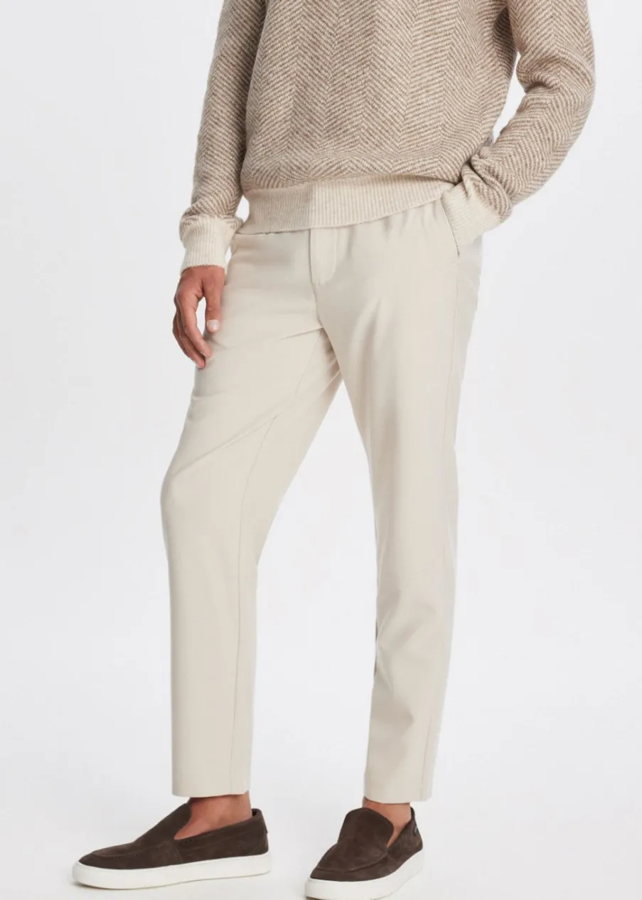 The Sting Melange broek<Heren Broeken