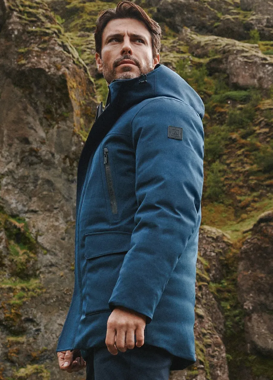 The Sting Melange parka<Heren Jassen