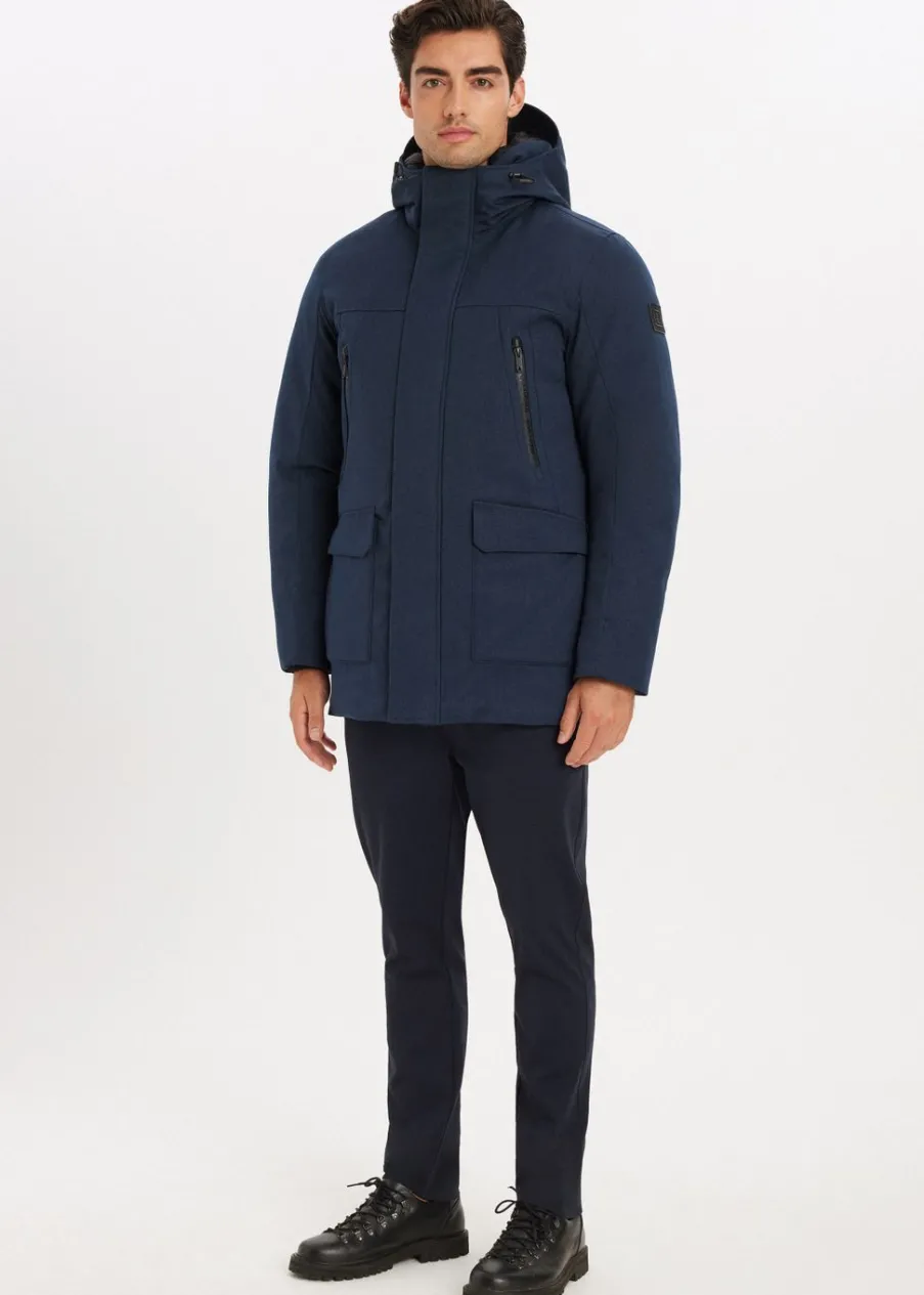 The Sting Melange parka<Heren Jassen