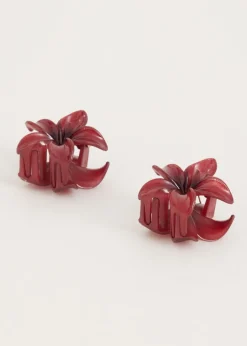 The Sting Mini bloemen haarclip set<DAMES Haaraccessoires