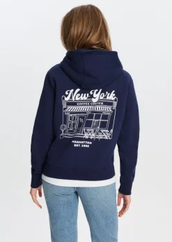 The Sting New York hoodie<DAMES Sweaters En Hoodies