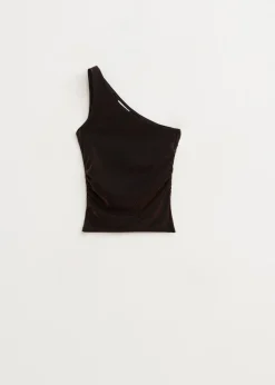 The Sting One shoulder glitter top<DAMES Tops