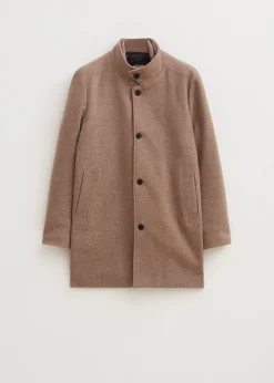 The Sting Overcoat met logo<Heren Jassen