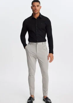 The Sting Overhemd piqué stretch<Heren Basics|Overhemden