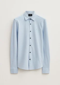 The Sting Overhemd piqué stretch<Heren Overhemden