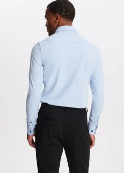 The Sting Overhemd piqué stretch<Heren Overhemden