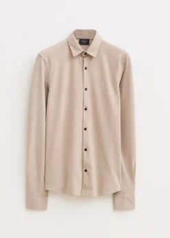 The Sting Overhemd piqué stretch<Heren Overhemden