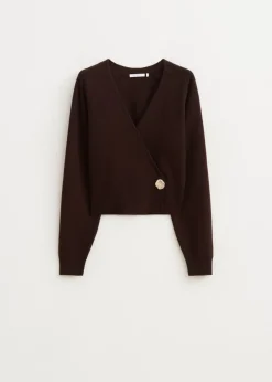 The Sting Overlap trui met knoop<DAMES Truien En Vesten