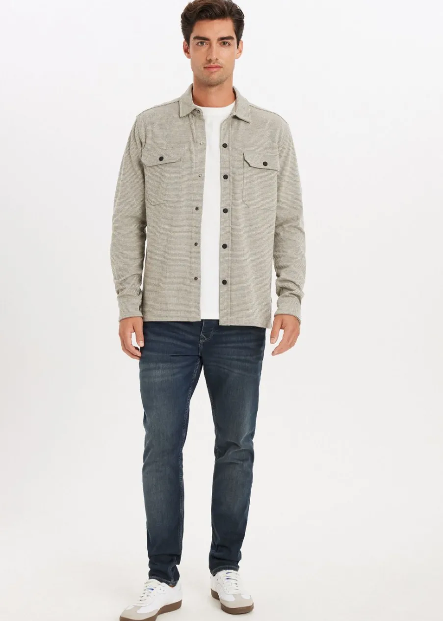 The Sting Overshirt gestreept<Heren Overshirts