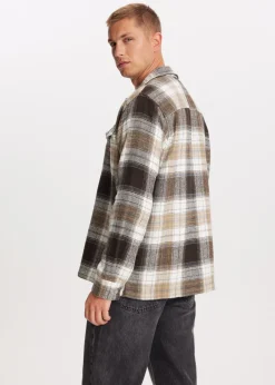 The Sting Overshirt met drukknopen<Heren Overshirts