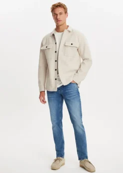 The Sting Overshirt met knopen<Heren Overshirts