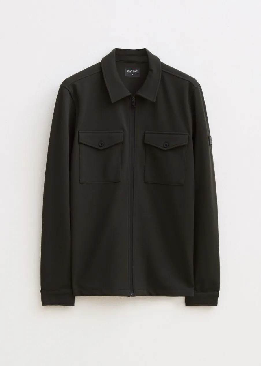 The Sting Overshirt met ritssluiting<Heren Overshirts