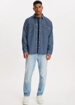 The Sting Overshirt met strepen<Heren Overshirts