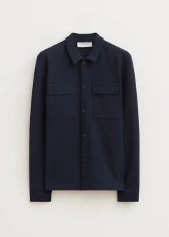 The Sting Overshirt met structuur<Heren Overshirts