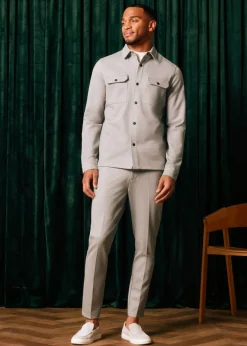 The Sting Overshirt piqué<Heren Overshirts