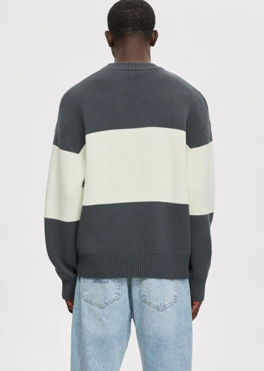 The Sting Oversized colorblok trui<Heren Truien En Vesten