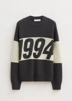 The Sting Oversized colorblok trui<Heren Truien En Vesten