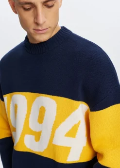 The Sting Oversized colorblok trui<Heren Truien En Vesten