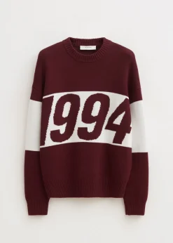 The Sting Oversized colorblok trui<Heren Truien En Vesten