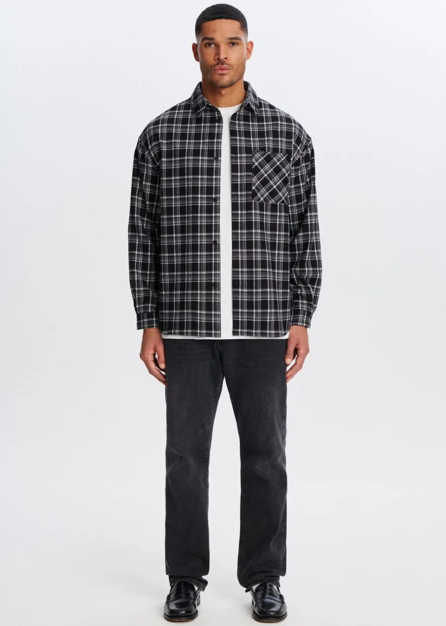 The Sting Oversized geruit overshirt<Heren Overshirts