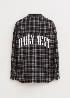 The Sting Oversized geruit overshirt<Heren Overshirts