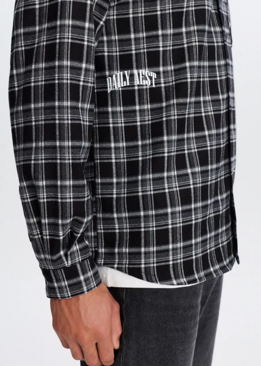 The Sting Oversized geruit overshirt<Heren Overshirts