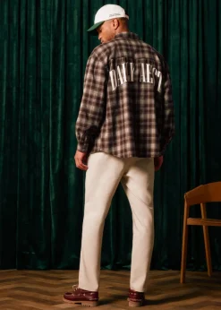 The Sting Oversized overshirt met merk<Heren Overshirts