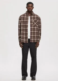 The Sting Oversized overshirt met merk<Heren Overshirts